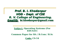 Operating Systems11-9-07 Operating system 2nd year SE.ppt